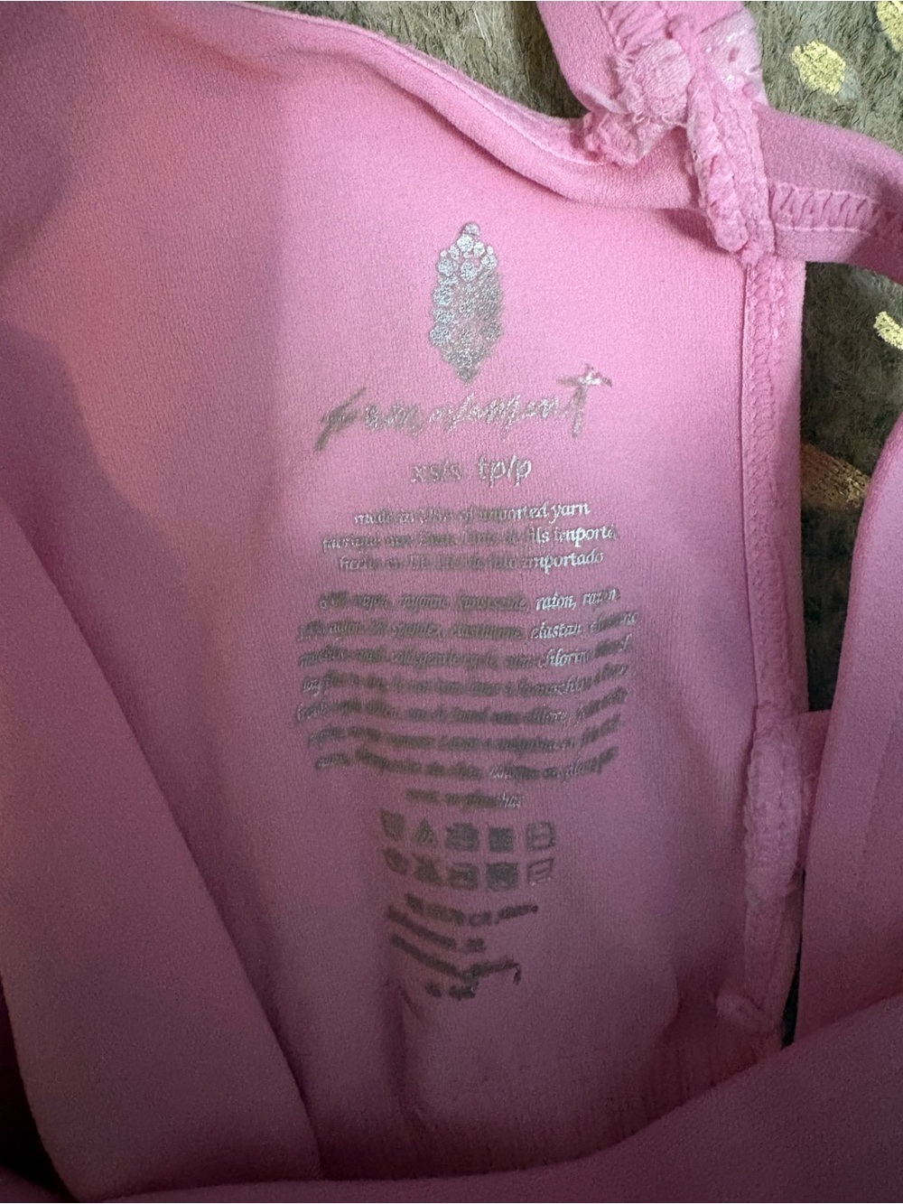 Free People Good Karma High neck light pink onesie - Picture 7 of 8